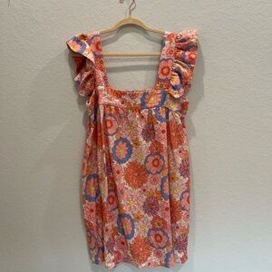 Tuckernuck floral mini dress